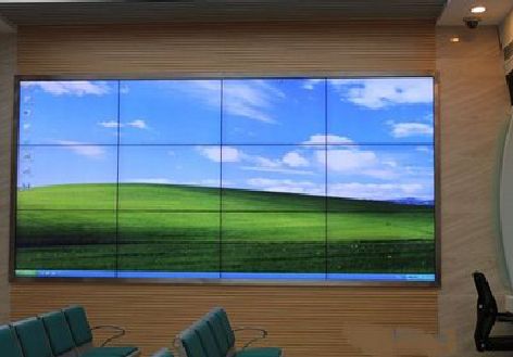 南通液晶拼接屏的另类用法。